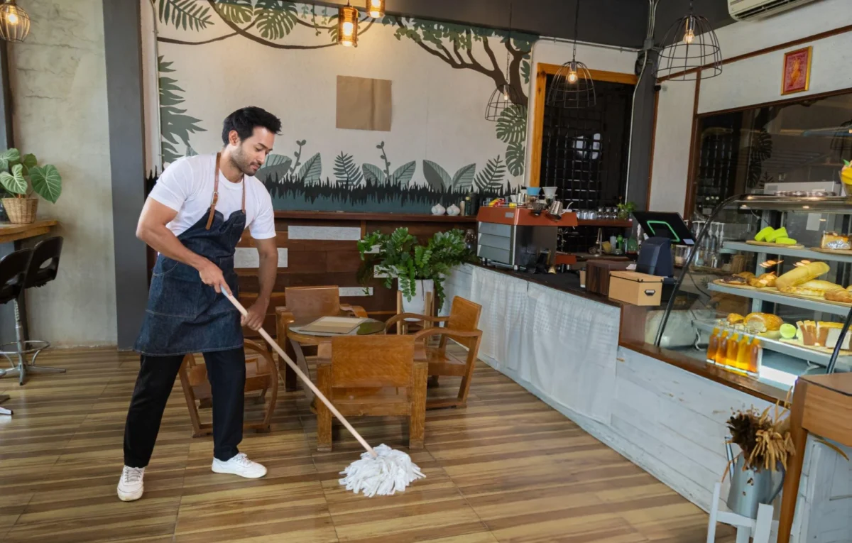 Commercial Grade Wood Floor Cleaners for Restaurants