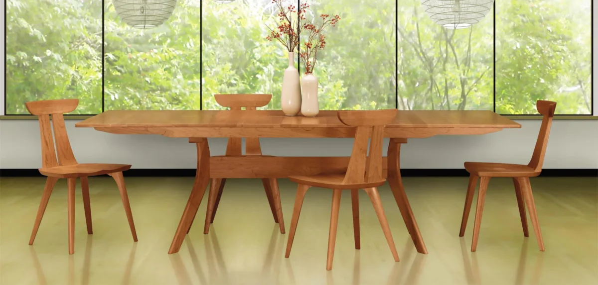 12 Mid-Century Modern Solid Wood Dining Tables