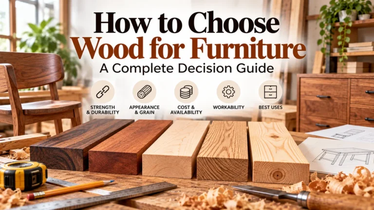 Choosing Wood for Furniture_ A Complete Guide