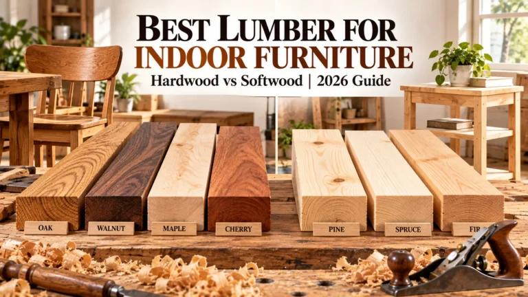 best lumber for indoor furniture