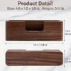 Black Walnut Business Card Holder