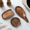 Acacia Wood Kitchen Utensil Rest