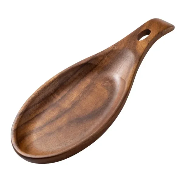 Acacia Wood Kitchen Utensil Rest