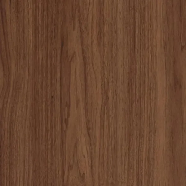 Angled view showing the full 48-inch span of the mid century modern coffee table