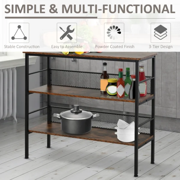 Console table used as a room divider in an open plan living space