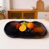 product-55c1bf6cfd5d10ce Handmade solid rosewood tray for tea sandwiches and fruit, available in multiple sizes.