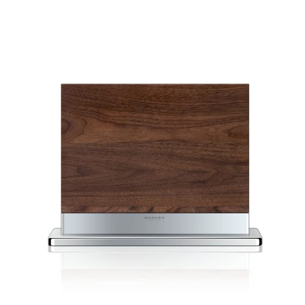 product-70ef49f7345d352d Walnut double-sided magnetic knife block holder with strong magnets for kitchen knife storage