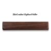 Solid wood wrist rest for mechanical keyboard in black walnut and imported oak, 2cm thick, available in multiple lengths