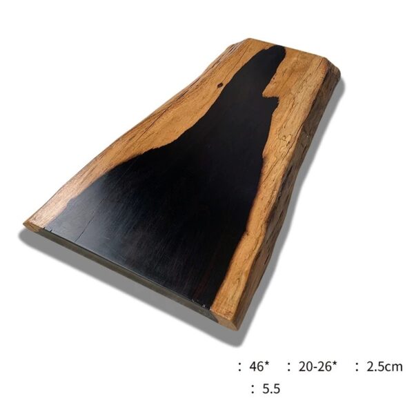 product-b228c2a7e7083ad2 Handmade Solid Wood Wabi-Sabi Dry Brew Wooden Tea Tray
