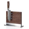product-ded37e8830a1ee3f Walnut double-sided magnetic knife block holder with strong magnets for kitchen knife storage