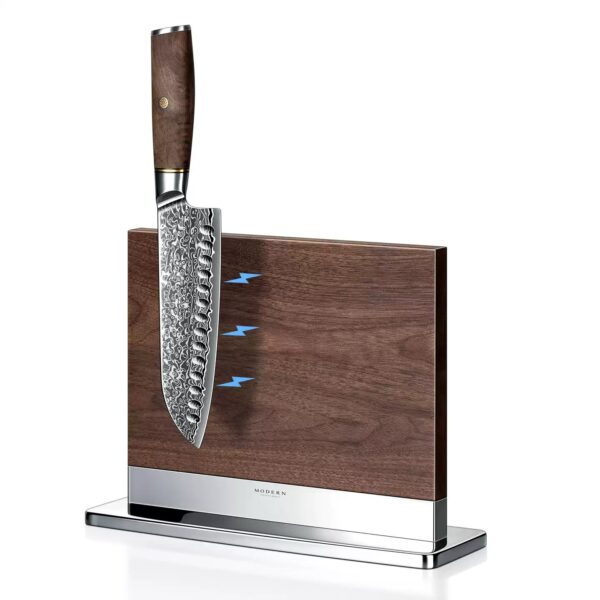 product-ded37e8830a1ee3f Walnut double-sided magnetic knife block holder with strong magnets for kitchen knife storage