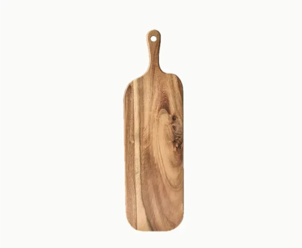 Long Handle Wooden Cutting Board with Hanging Hole